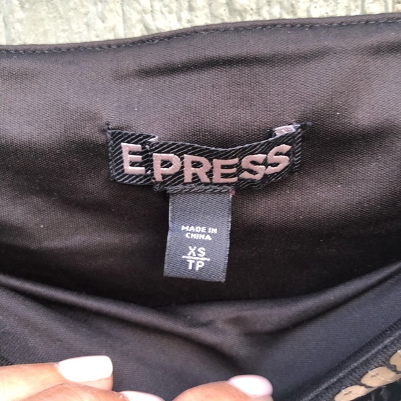 Express black gold white sequin mini xs - Picture 5 of 6